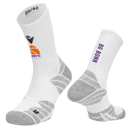 MACRON Elevate Socken Weiß mit BG Bonn Logo und Schriftzug
