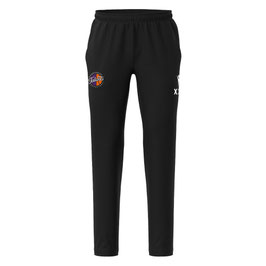 MACRON Dahlia Sweatpants schwarz mit kleinem Talents Logo und Initialen