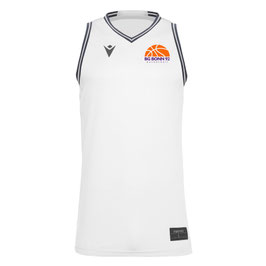 MACRON Freon Trikot weiß mit kleinem BG Bonn Logo & Wunschname ODER NUMMER