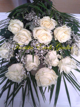 Mazzo rose avorio