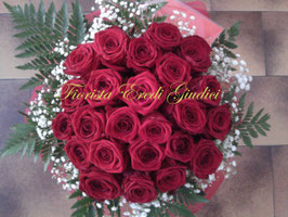 Bouquet rose rosse