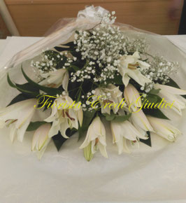 Mazzo lilium bianchi