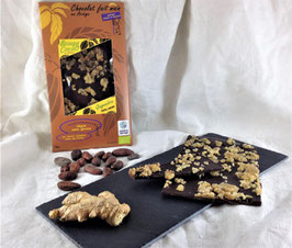 Chocolat 75% - Gingembre