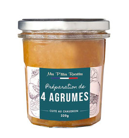 Confiture aux 4 agrumes