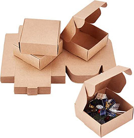 Boîte en carton recyclé