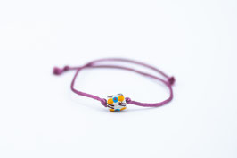 Bracelet purple / Armband lila