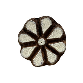 Holzstempel Block Print Blume M 299