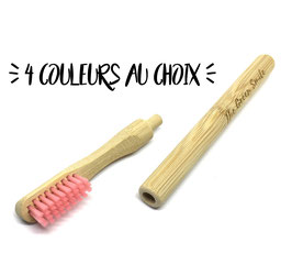 Brosse a dents bambou rechargeable médium