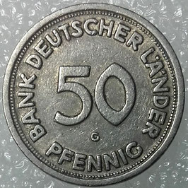 Germany 50 Pfennig 1949 KM#104