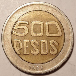 Colombia 500 Pesos 1993-2012 KM#286