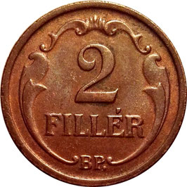 Hungary 2 Filler 1926-1940 KM#506