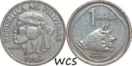 Philippines 1 Sentimo 1983-1993 KM#238