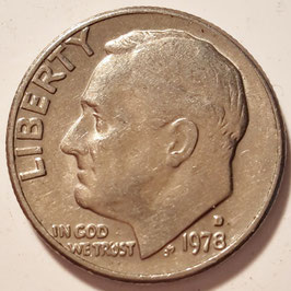 USA 10 Cents 1965-Date KM#195a