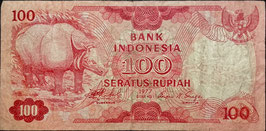 Indonesia 100 Rupiah 1977 P.116 F