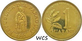 Paraguay 1 Guarani 1993 (FAO) KM#192 UNC