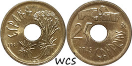 Spain 25 Pesetas 1994 (Canary Island) KM#933