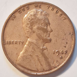 USA 1 Cent 1909-1942 KM#132