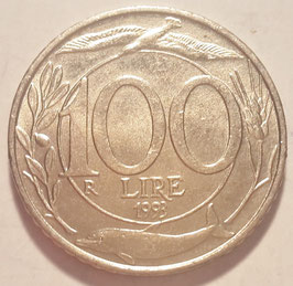 Italy 100 Lire 1993-2001 KM#159