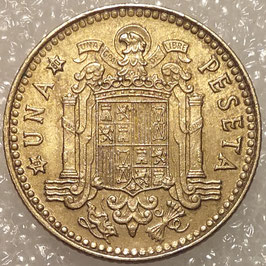 Spain 1 Peseta 1975 KM#806