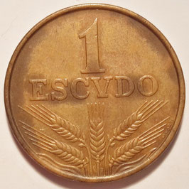 Portugal 1 Escudo 1969-1979 KM#597