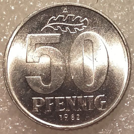 GDR 50 Pfennig 1958-1990 KM#12