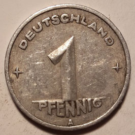 GDR 1 Pfennig 1948-1950 KM#1