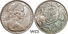 Australia 50 Cents 1966 KM#67 AU