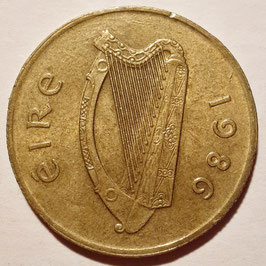 Ireland 20 Pence 1986-2000 KM#25