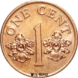 Singapore 1 Cent 1992-2002 KM#98
