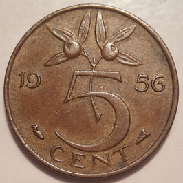 Netherlands 5 Cents 1950-1980 KM#181