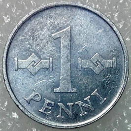 Finland 1 Penni 1969-1979 KM#44a