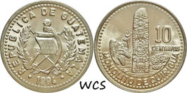 Guatemala 10 Centavo 1994 KM#277.5 UNC