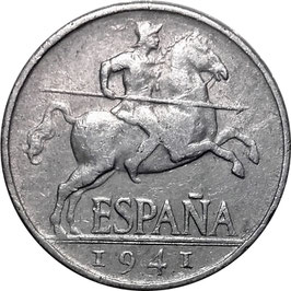 Spain 5 Centimos 1940-1953 KM#765