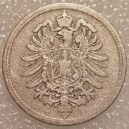 German Empire 10 Pfennig 1873-1889 KM#4