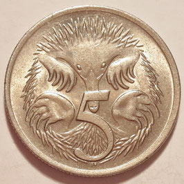 Australia 5 Cents 1966-1984 KM#64