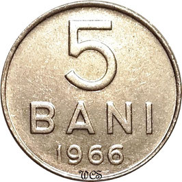 Romania 5 Bani 1966 KM#92