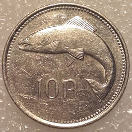 Ireland 10 Pence 1993-2000 KM#29