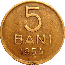 Romania 5 Bani 1953-1957 KM#83.2