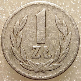 Poland 1 Zloty 1949 (Aluminium) Y#45a F+