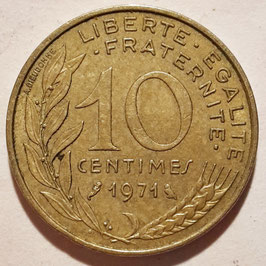 France 10 Centimes 1962-2001 KM#929