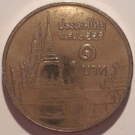 Thailand 1 Baht 2008-2016 Y#443