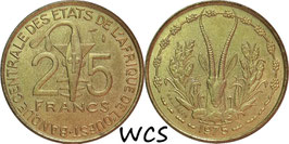 West African States 25 Francs 1970-1979 KM#5