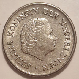 Netherlands 25 Cents 1950-1980 KM#183