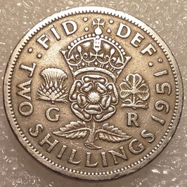 Great Britain 2 Shillings (Florin) 1949-1951 KM#878
