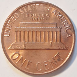 USA 1 Cent 1983-2008 KM#201b