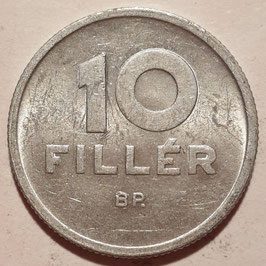 Hungary 10 Filler 1950-1966 KM#547