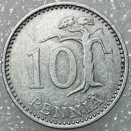 Finland 10 Penniä 1983-1990 KM#46a