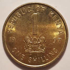 Kenya 1 Shilling 1995-1998 KM#29