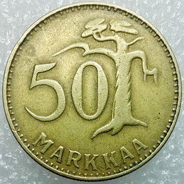 Finland 50 Markkaa 1952-1962 KM#40