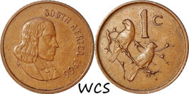 South Africa 1 Cent 1965-1969 (SOUTH AFRICA) KM#65.1